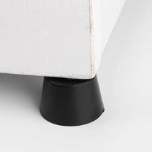 Load image into Gallery viewer, 10PCS Anti slip furniture legs Feet Black Speaker Cabinet bed Table Box Conical rubber shock pad floor protector Furniture Parts