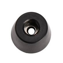 Load image into Gallery viewer, 10PCS Anti slip furniture legs Feet Black Speaker Cabinet bed Table Box Conical rubber shock pad floor protector Furniture Parts