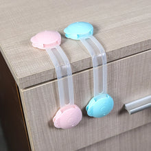 Load image into Gallery viewer, 10pcs Child Safety Cabinet Lock Baby Proof Security Protector Drawer Door Cabinet Lock Plastic Protection Kids Safety Door Lock
