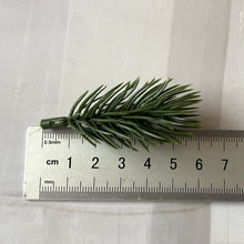 Load image into Gallery viewer, 10pcs Pine Branches Artificial Fake Plant Artificial Flower Branch Christmas Party Decoration DIY Accessories Bouquet Gift Box