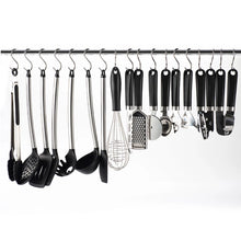 Load image into Gallery viewer, 10pcs Stainless Steel S-Shape Hook Kitchen Bedroom Multi-function Railing S Hanger Hook Clasp Holder Hooks Hanging Storage Tools