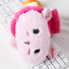 Load image into Gallery viewer, Winter Plush Fleece-Lined Thickened Cute Half-Finger Cotton Cold-Proof Touch Screen Gloves for Students