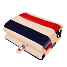 Load image into Gallery viewer, 110V-220V Security Plush Electric Blanket Bed Thermostat Electric Mattress Soft Electric Heating Blanket Warmer Heater Carpet