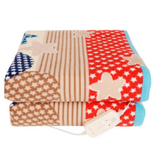 Load image into Gallery viewer, 110V-220V Security Plush Electric Blanket Bed Thermostat Electric Mattress Soft Electric Heating Blanket Warmer Heater Carpet