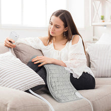 Load image into Gallery viewer, 110V-240V Electric Heating Pad Blanket Timer Physiotherapy Heating Pad For Shoulder Neck Back Spine Leg Pain Relief Winter Warm