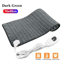 Load image into Gallery viewer, 110V-240V Electric Heating Pad Blanket Timer Physiotherapy Heating Pad For Shoulder Neck Back Spine Leg Pain Relief Winter Warm