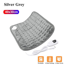 Load image into Gallery viewer, 110V-240V Electric Heating Pad Blanket Timer Physiotherapy Heating Pad For Shoulder Neck Back Spine Leg Pain Relief Winter Warm