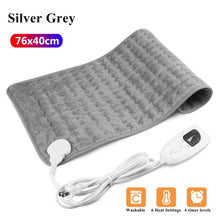 Load image into Gallery viewer, 110V-240V Electric Heating Pad Blanket Timer Physiotherapy Heating Pad For Shoulder Neck Back Spine Leg Pain Relief Winter Warm