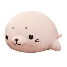 Load image into Gallery viewer, Ocean Series Aquarium down Cotton Lying Seal Ball Plush Toy Doll Cross-Border Plush Large Doll