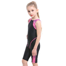 Load image into Gallery viewer, Girl's Swimsuit One Piece Swimsuit for child One-Piece Swimsuit for Learning and Training
