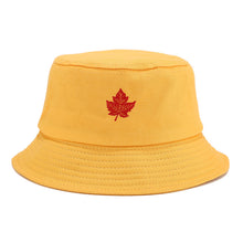Load image into Gallery viewer, Bucket Hat Women's Summer Leaf Clover Embroidered Fisherman Hat Korean Style Cute Student Sun Hat Couple Hat