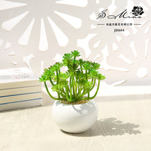 Load image into Gallery viewer, Artificial Succulent Pant Potted Plant (Pot Included) Artificial Flower Bonsai Home Decoration Artificial Plant