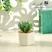 Load image into Gallery viewer, Artificial Succulent Pant Bonsai (Pot Included) Artificial Flower Creative Decoration Artificial Plant