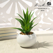 Load image into Gallery viewer, Artificial Succulent Pant Potted Plant (Pot Included) Artificial Flower Bonsai Home Decoration Artificial Plant