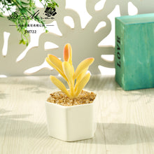 Load image into Gallery viewer, Artificial Succulent Pant Bonsai (Pot Included) Artificial Flower Creative Decoration Artificial Plant