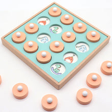 Load image into Gallery viewer, Wooden Memory Matching Game Chess Board for Toddlers, Baby First Learning Toy Match Games