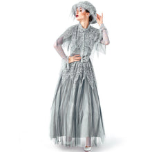 Load image into Gallery viewer, British Style Spanish Lolita Skull Spiritual Love Dress Halloween Cosplay Cosplay Costume
