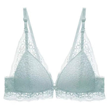 Load image into Gallery viewer, Lace Sexy No Wire Bras Gathering Front Buckle Adjustable Bras