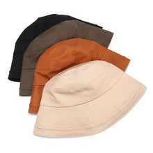 Load image into Gallery viewer, Monochrome Bucket Hat Ins All-Matching Basin Hat New Simple Sun Hat Outdoor Leisure Cap