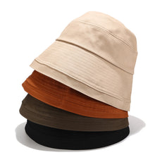 Load image into Gallery viewer, Monochrome Bucket Hat Ins All-Matching Basin Hat New Simple Sun Hat Outdoor Leisure Cap