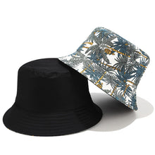 Load image into Gallery viewer, Tropical Banana Tree Pattern Printing Bucket Hat Baby Boy and Girl Summer Outdoor Double-Sided Wear Bucket Hat Sun Hat