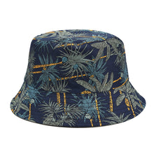Load image into Gallery viewer, Tropical Banana Tree Pattern Printing Bucket Hat Baby Boy and Girl Summer Outdoor Double-Sided Wear Bucket Hat Sun Hat