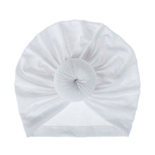 Load image into Gallery viewer, 18-Color Knitted Rayon Donut Babies' Cloth Cap Children's Hat Baby