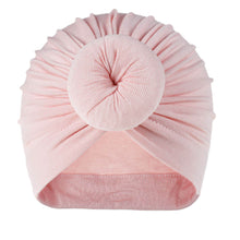 Load image into Gallery viewer, 18-Color Knitted Rayon Donut Babies' Cloth Cap Children's Hat Baby