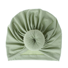 Load image into Gallery viewer, 18-Color Knitted Rayon Donut Babies' Cloth Cap Children's Hat Baby