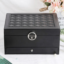 Load image into Gallery viewer, Jewelry Storage Box Drawer Large Multi-Layer Pull-out Portable Holders Case