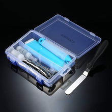 Load image into Gallery viewer, 100 piece cake decorating box with storage box