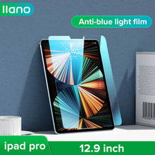 Load image into Gallery viewer, ipad Anti-blue Light Screen Protector Anti Scratch Tempered Glass Film HD Ultra Clear Screen Protector for ipad Air/ipad Pro/ipad Mini