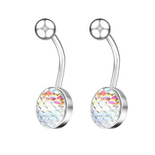 Load image into Gallery viewer, Belly Ring Creative Scale Navel Stud Piercing Jewelry