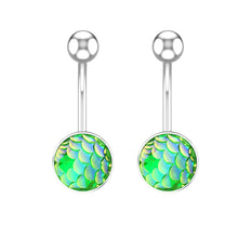 Load image into Gallery viewer, Belly Ring Creative Scale Navel Stud Piercing Jewelry