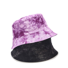 Load image into Gallery viewer, Ink Painting Pattern Summer Fisherman Hat Men and Women Street Trendy Tie-Dye Double-Sided Wear Bucket Hat Sun Hat