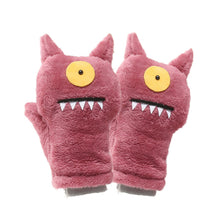Load image into Gallery viewer, Fleece-Lined Thickened Korean Style Plush Fashion Winter Cold-Proof Warm Gloves for Students