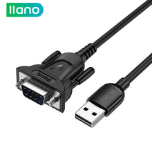 Load image into Gallery viewer, USB 2.0 to RS232 Serial Cable Driver-free RS232 Console Converter Cable for laptop monitor cashier printer access control system
