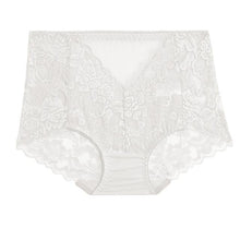 Load image into Gallery viewer, M-3XL High Waist Panties Plus Size Lace Underwear Women Sexy Lace Briefs Ladies Mesh Underpants Soft Panty Lingerie 2023