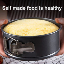 Load image into Gallery viewer, 12/14/16/18 CM Removable Bottom Non-Stick Metal Bake Mould Round Cake Pan Bakeware Carbon Steel Cakes Molds Kitchen Accessories