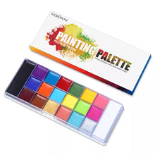 Load image into Gallery viewer, 12/20 Colors Flash Tattoo Face Body Painting Oil Painting Art To Use In Fancy Dress Ball Dress Professional Halloween Makeup