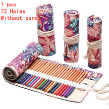 Load image into Gallery viewer, Pencil Case Colorful Cloth Pencil Case Stationery Cosmetic Pencil Storage Bag
