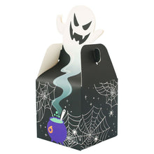 Load image into Gallery viewer, 12/24/36PCS Halloween Candy Box Horror Ghost Cat Pumpkin Cross Paper Gift Cookie Box Trick Treat for DIY Halloween Party Supply
