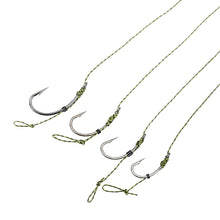 Load image into Gallery viewer, 12 x Carp Fishing Ready Made Hook Link Tied Rigs Terminal Tackle