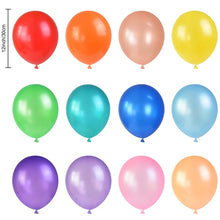 Load image into Gallery viewer, 120pcs 12inch Rainbow Latex Balloons for Wedding Kids Unicorn Birthday Party Decorations Baby Shower Supplies Air Helium Balloon