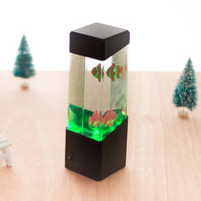 Load image into Gallery viewer, Led Colorful Jellyfish Lamp Aquarium Volcano Fish Jelly 3D Small Night Lamp
