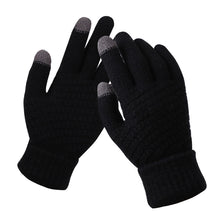 Load image into Gallery viewer, Women's Fleece Lined Padded Warm Keeping Non-Slip Couple Knitted Touch-Screen Gloves