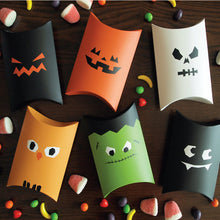 Load image into Gallery viewer, 5PCs Funny Halloween Gift Box Candy Pillow Box Creative Packaging Gift Paper Box