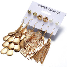 Load image into Gallery viewer, Ear Rings New Tassel Earrings Female Boho Flower Earrings for Women