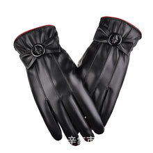 Load image into Gallery viewer, Women's Thickened Warm and Cute Cold Protection Fleece Touch Screen Korean-Style Electric Car for Driving and Cycling Gloves