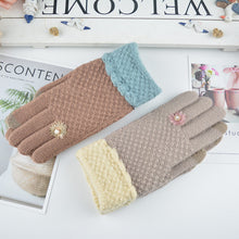 Load image into Gallery viewer, Jacquard Gloves Winter Touch Screen Thermal Knitting Gloves Outdoor Fashion Cold-Proof Gloves
